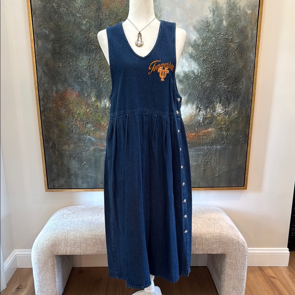 University of Tennessee Long Denim Jumper